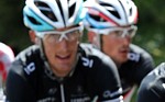 Andy Schleck pendant la neuvi�me �tape du Tour de France 2011